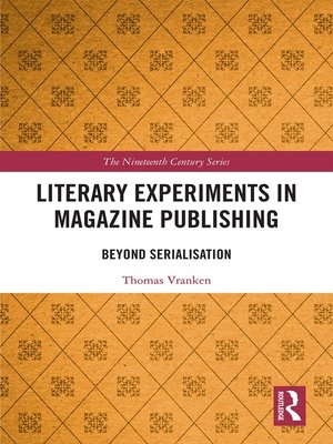 cover image of Literary Experiments in Magazine Publishing